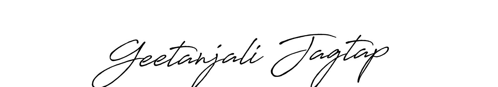 Design your own signature with our free online signature maker. With this signature software, you can create a handwritten (Antro_Vectra_Bolder) signature for name Geetanjali Jagtap. Geetanjali Jagtap signature style 7 images and pictures png