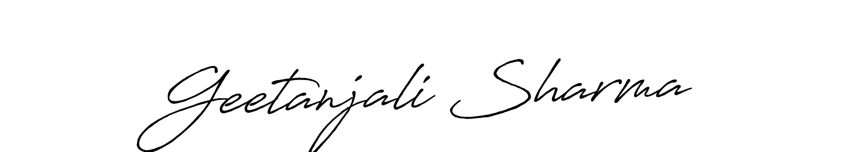 This is the best signature style for the Geetanjali Sharma name. Also you like these signature font (Antro_Vectra_Bolder). Mix name signature. Geetanjali Sharma signature style 7 images and pictures png