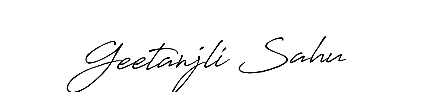 Once you've used our free online signature maker to create your best signature Antro_Vectra_Bolder style, it's time to enjoy all of the benefits that Geetanjli Sahu name signing documents. Geetanjli Sahu signature style 7 images and pictures png