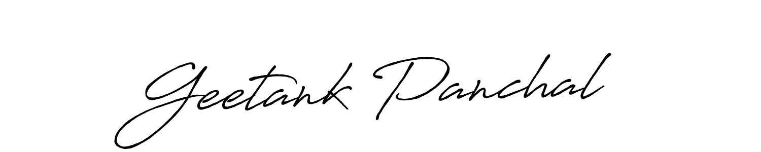 Here are the top 10 professional signature styles for the name Geetank Panchal. These are the best autograph styles you can use for your name. Geetank Panchal signature style 7 images and pictures png