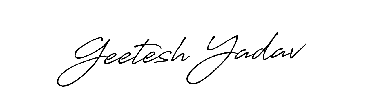 if you are searching for the best signature style for your name Geetesh Yadav. so please give up your signature search. here we have designed multiple signature styles  using Antro_Vectra_Bolder. Geetesh Yadav signature style 7 images and pictures png