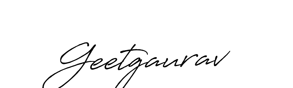 Design your own signature with our free online signature maker. With this signature software, you can create a handwritten (Antro_Vectra_Bolder) signature for name Geetgaurav. Geetgaurav signature style 7 images and pictures png