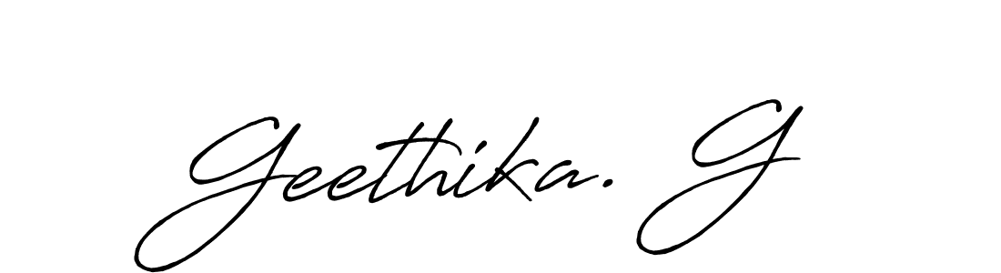 Make a short Geethika. G signature style. Manage your documents anywhere anytime using Antro_Vectra_Bolder. Create and add eSignatures, submit forms, share and send files easily. Geethika. G signature style 7 images and pictures png