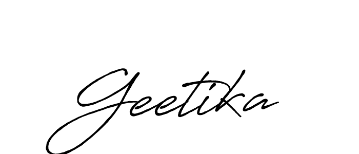 You should practise on your own different ways (Antro_Vectra_Bolder) to write your name (Geetika) in signature. don't let someone else do it for you. Geetika signature style 7 images and pictures png