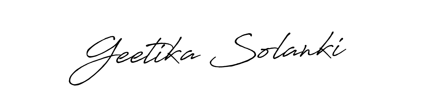 Similarly Antro_Vectra_Bolder is the best handwritten signature design. Signature creator online .You can use it as an online autograph creator for name Geetika Solanki. Geetika Solanki signature style 7 images and pictures png