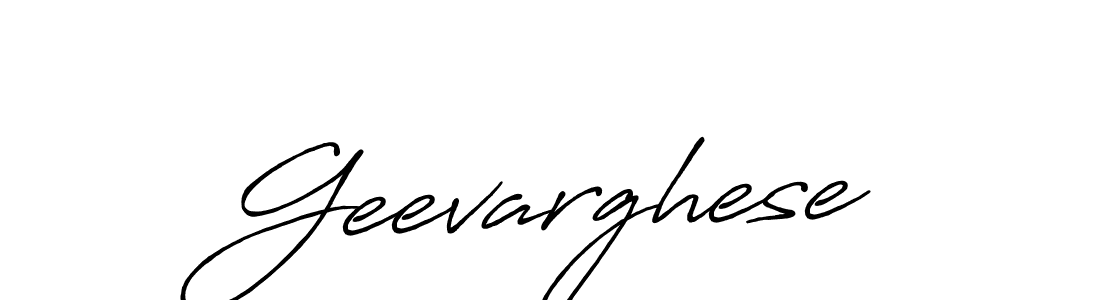 It looks lik you need a new signature style for name Geevarghese. Design unique handwritten (Antro_Vectra_Bolder) signature with our free signature maker in just a few clicks. Geevarghese signature style 7 images and pictures png