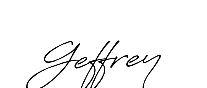 The best way (Antro_Vectra_Bolder) to make a short signature is to pick only two or three words in your name. The name Geffrey include a total of six letters. For converting this name. Geffrey signature style 7 images and pictures png