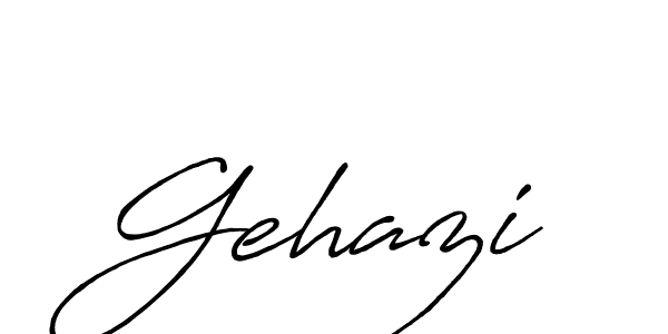 How to make Gehazi name signature. Use Antro_Vectra_Bolder style for creating short signs online. This is the latest handwritten sign. Gehazi signature style 7 images and pictures png