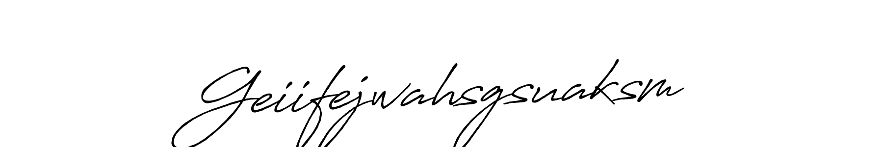 Similarly Antro_Vectra_Bolder is the best handwritten signature design. Signature creator online .You can use it as an online autograph creator for name Geiifejwahsgsuaksm. Geiifejwahsgsuaksm signature style 7 images and pictures png