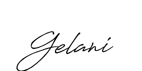 Make a beautiful signature design for name Gelani. Use this online signature maker to create a handwritten signature for free. Gelani signature style 7 images and pictures png