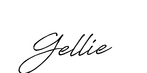 Best and Professional Signature Style for Gellie. Antro_Vectra_Bolder Best Signature Style Collection. Gellie signature style 7 images and pictures png