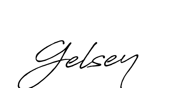 See photos of Gelsey official signature by Spectra . Check more albums & portfolios. Read reviews & check more about Antro_Vectra_Bolder font. Gelsey signature style 7 images and pictures png