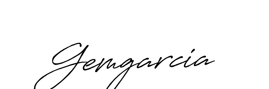 How to make Gemgarcia signature? Antro_Vectra_Bolder is a professional autograph style. Create handwritten signature for Gemgarcia name. Gemgarcia signature style 7 images and pictures png