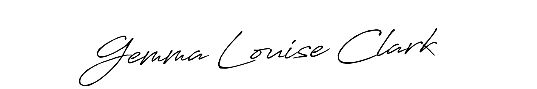 How to Draw Gemma Louise Clark signature style? Antro_Vectra_Bolder is a latest design signature styles for name Gemma Louise Clark. Gemma Louise Clark signature style 7 images and pictures png
