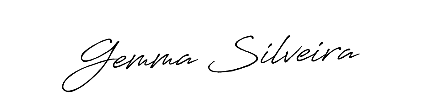 if you are searching for the best signature style for your name Gemma Silveira. so please give up your signature search. here we have designed multiple signature styles  using Antro_Vectra_Bolder. Gemma Silveira signature style 7 images and pictures png