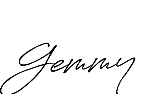 Once you've used our free online signature maker to create your best signature Antro_Vectra_Bolder style, it's time to enjoy all of the benefits that Gemmy name signing documents. Gemmy signature style 7 images and pictures png