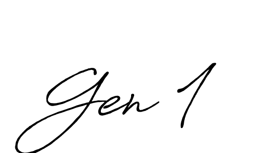 72+ Gen 1 Name Signature Style Ideas | Unique Online Signature