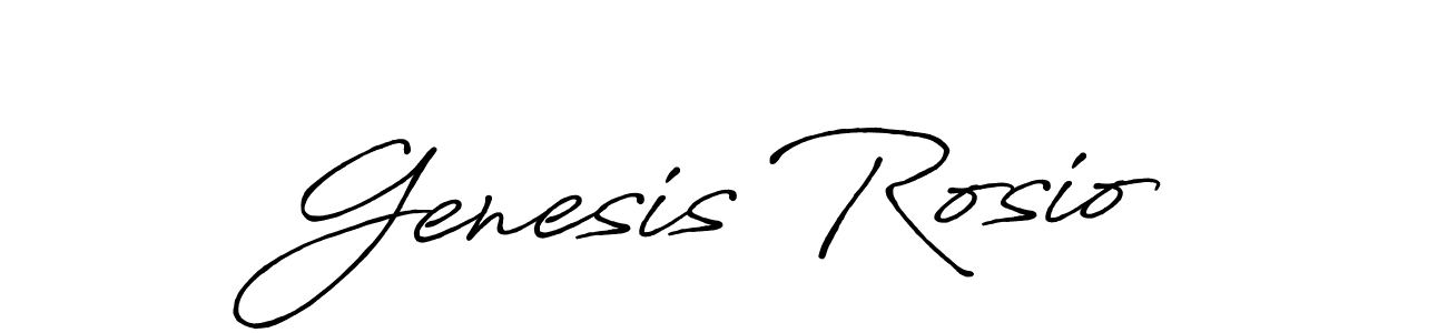 Also we have Genesis Rosio name is the best signature style. Create professional handwritten signature collection using Antro_Vectra_Bolder autograph style. Genesis Rosio signature style 7 images and pictures png