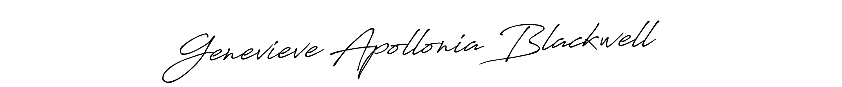 Also we have Genevieve Apollonia Blackwell name is the best signature style. Create professional handwritten signature collection using Antro_Vectra_Bolder autograph style. Genevieve Apollonia Blackwell signature style 7 images and pictures png