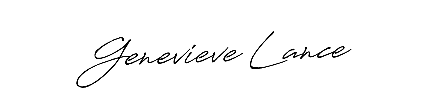 You can use this online signature creator to create a handwritten signature for the name Genevieve Lance. This is the best online autograph maker. Genevieve Lance signature style 7 images and pictures png