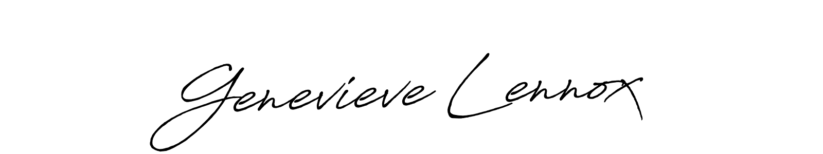 Make a beautiful signature design for name Genevieve Lennox. Use this online signature maker to create a handwritten signature for free. Genevieve Lennox signature style 7 images and pictures png