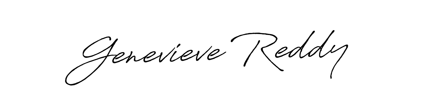Use a signature maker to create a handwritten signature online. With this signature software, you can design (Antro_Vectra_Bolder) your own signature for name Genevieve Reddy. Genevieve Reddy signature style 7 images and pictures png
