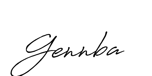 See photos of Gennba official signature by Spectra . Check more albums & portfolios. Read reviews & check more about Antro_Vectra_Bolder font. Gennba signature style 7 images and pictures png