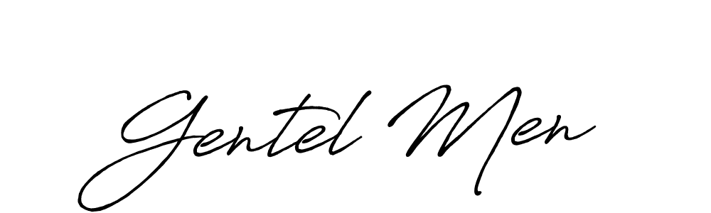 How to make Gentel Men signature? Antro_Vectra_Bolder is a professional autograph style. Create handwritten signature for Gentel Men name. Gentel Men signature style 7 images and pictures png