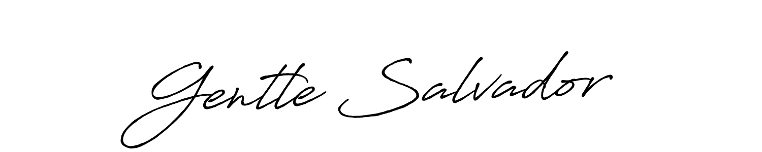 Here are the top 10 professional signature styles for the name Gentle Salvador. These are the best autograph styles you can use for your name. Gentle Salvador signature style 7 images and pictures png