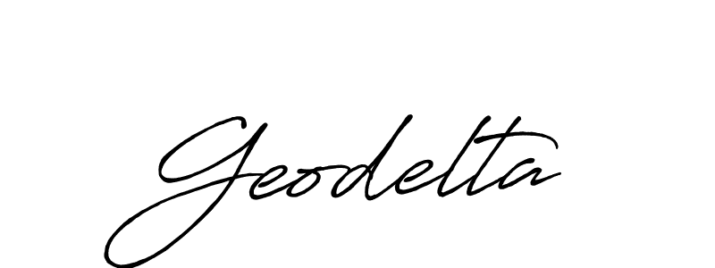Also we have Geodelta name is the best signature style. Create professional handwritten signature collection using Antro_Vectra_Bolder autograph style. Geodelta signature style 7 images and pictures png