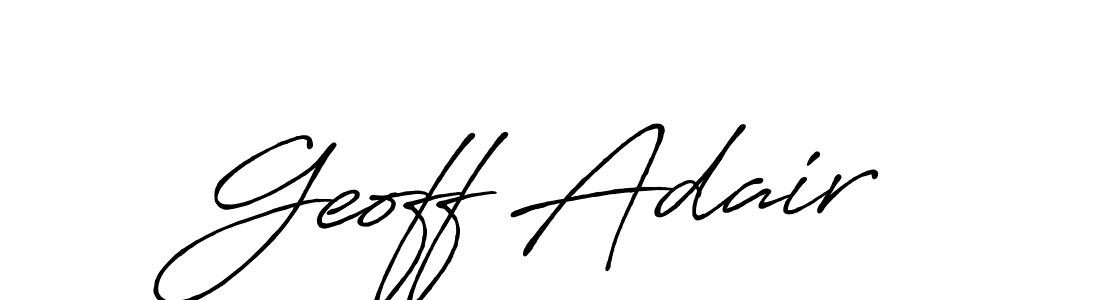 Also You can easily find your signature by using the search form. We will create Geoff Adair name handwritten signature images for you free of cost using Antro_Vectra_Bolder sign style. Geoff Adair signature style 7 images and pictures png