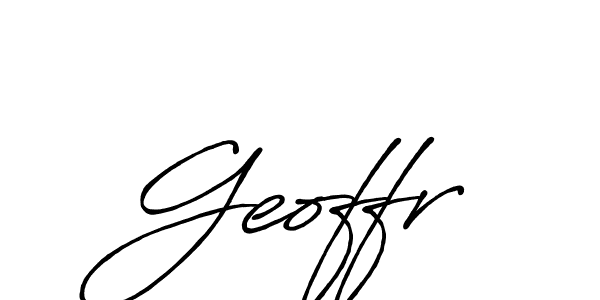 This is the best signature style for the Geoffr name. Also you like these signature font (Antro_Vectra_Bolder). Mix name signature. Geoffr signature style 7 images and pictures png