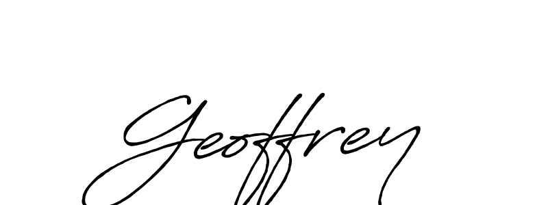 You should practise on your own different ways (Antro_Vectra_Bolder) to write your name (Geoffrey) in signature. don't let someone else do it for you. Geoffrey signature style 7 images and pictures png