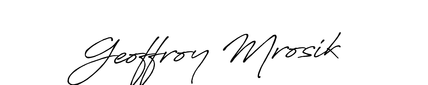 Check out images of Autograph of Geoffroy Mrosik name. Actor Geoffroy Mrosik Signature Style. Antro_Vectra_Bolder is a professional sign style online. Geoffroy Mrosik signature style 7 images and pictures png