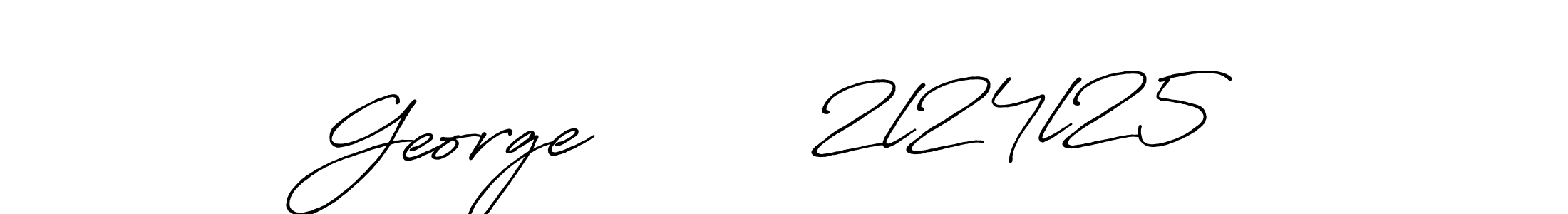 if you are searching for the best signature style for your name George         2l24l25. so please give up your signature search. here we have designed multiple signature styles  using Antro_Vectra_Bolder. George         2l24l25 signature style 7 images and pictures png