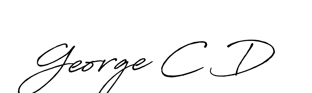 Make a short George C D signature style. Manage your documents anywhere anytime using Antro_Vectra_Bolder. Create and add eSignatures, submit forms, share and send files easily. George C D signature style 7 images and pictures png