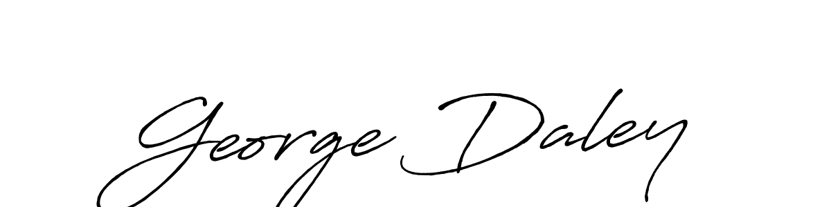 Best and Professional Signature Style for George Daley. Antro_Vectra_Bolder Best Signature Style Collection. George Daley signature style 7 images and pictures png