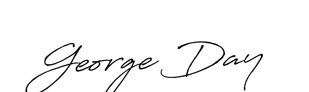 if you are searching for the best signature style for your name George Day. so please give up your signature search. here we have designed multiple signature styles  using Antro_Vectra_Bolder. George Day signature style 7 images and pictures png