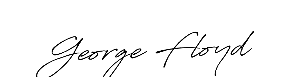 Create a beautiful signature design for name George Floyd. With this signature (Antro_Vectra_Bolder) fonts, you can make a handwritten signature for free. George Floyd signature style 7 images and pictures png