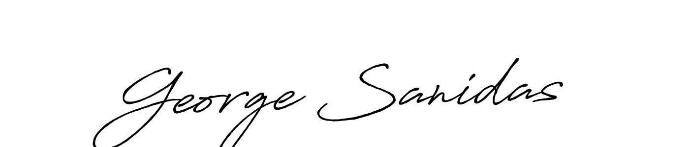 Here are the top 10 professional signature styles for the name George Sanidas. These are the best autograph styles you can use for your name. George Sanidas signature style 7 images and pictures png