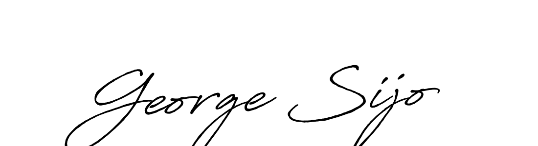 Make a beautiful signature design for name George Sijo. Use this online signature maker to create a handwritten signature for free. George Sijo signature style 7 images and pictures png