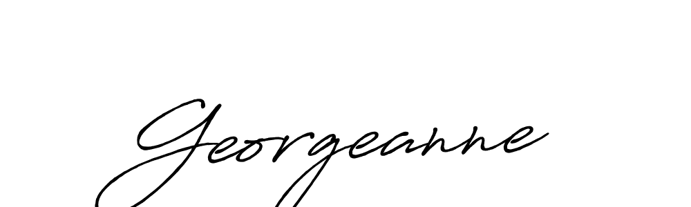 Here are the top 10 professional signature styles for the name Georgeanne. These are the best autograph styles you can use for your name. Georgeanne signature style 7 images and pictures png