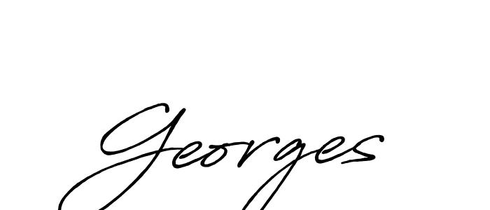 Georges stylish signature style. Best Handwritten Sign (Antro_Vectra_Bolder) for my name. Handwritten Signature Collection Ideas for my name Georges. Georges signature style 7 images and pictures png