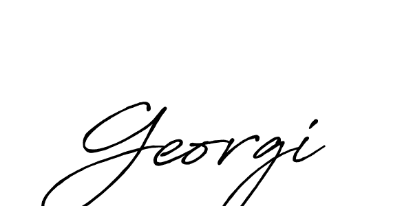 if you are searching for the best signature style for your name Georgi. so please give up your signature search. here we have designed multiple signature styles  using Antro_Vectra_Bolder. Georgi signature style 7 images and pictures png