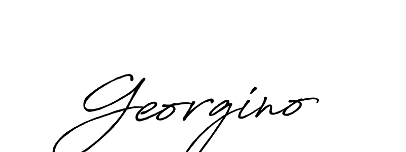 Once you've used our free online signature maker to create your best signature Antro_Vectra_Bolder style, it's time to enjoy all of the benefits that Georgino name signing documents. Georgino signature style 7 images and pictures png