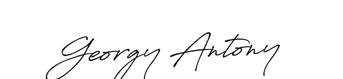 Also we have Georgy Antony name is the best signature style. Create professional handwritten signature collection using Antro_Vectra_Bolder autograph style. Georgy Antony signature style 7 images and pictures png