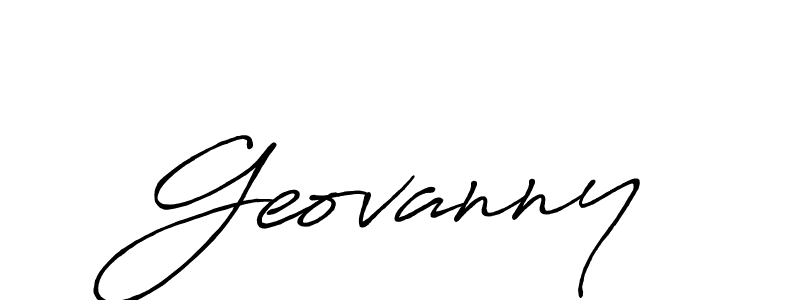 Make a beautiful signature design for name Geovanny. Use this online signature maker to create a handwritten signature for free. Geovanny signature style 7 images and pictures png