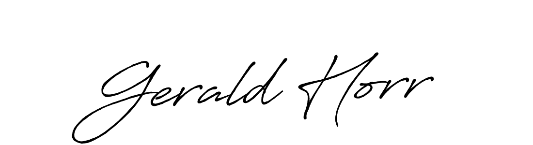 Once you've used our free online signature maker to create your best signature Antro_Vectra_Bolder style, it's time to enjoy all of the benefits that Gerald Horr name signing documents. Gerald Horr signature style 7 images and pictures png