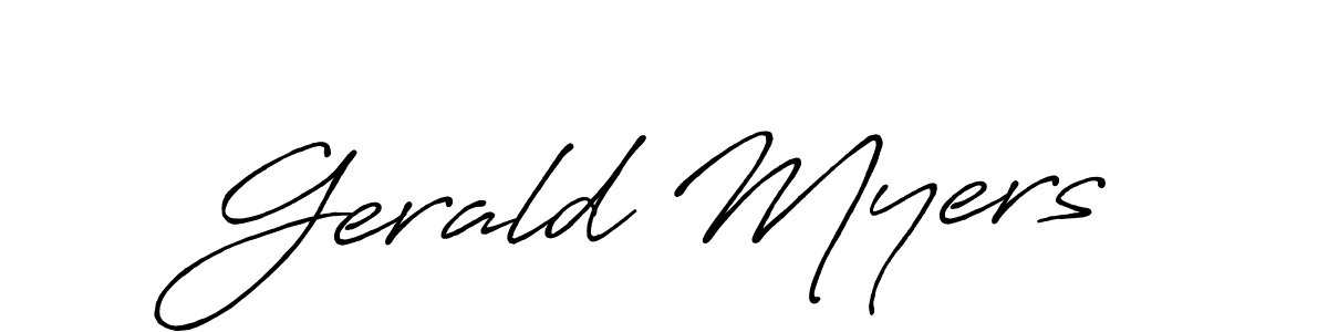Antro_Vectra_Bolder is a professional signature style that is perfect for those who want to add a touch of class to their signature. It is also a great choice for those who want to make their signature more unique. Get Gerald Myers name to fancy signature for free. Gerald Myers signature style 7 images and pictures png