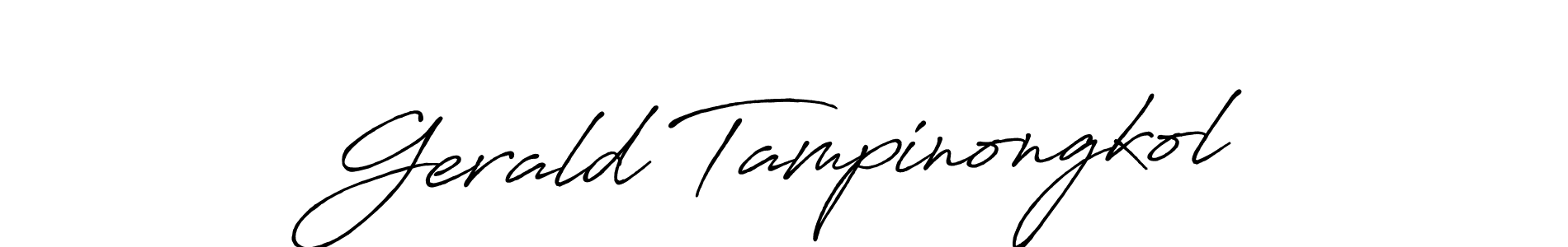 Make a short Gerald Tampinongkol signature style. Manage your documents anywhere anytime using Antro_Vectra_Bolder. Create and add eSignatures, submit forms, share and send files easily. Gerald Tampinongkol signature style 7 images and pictures png